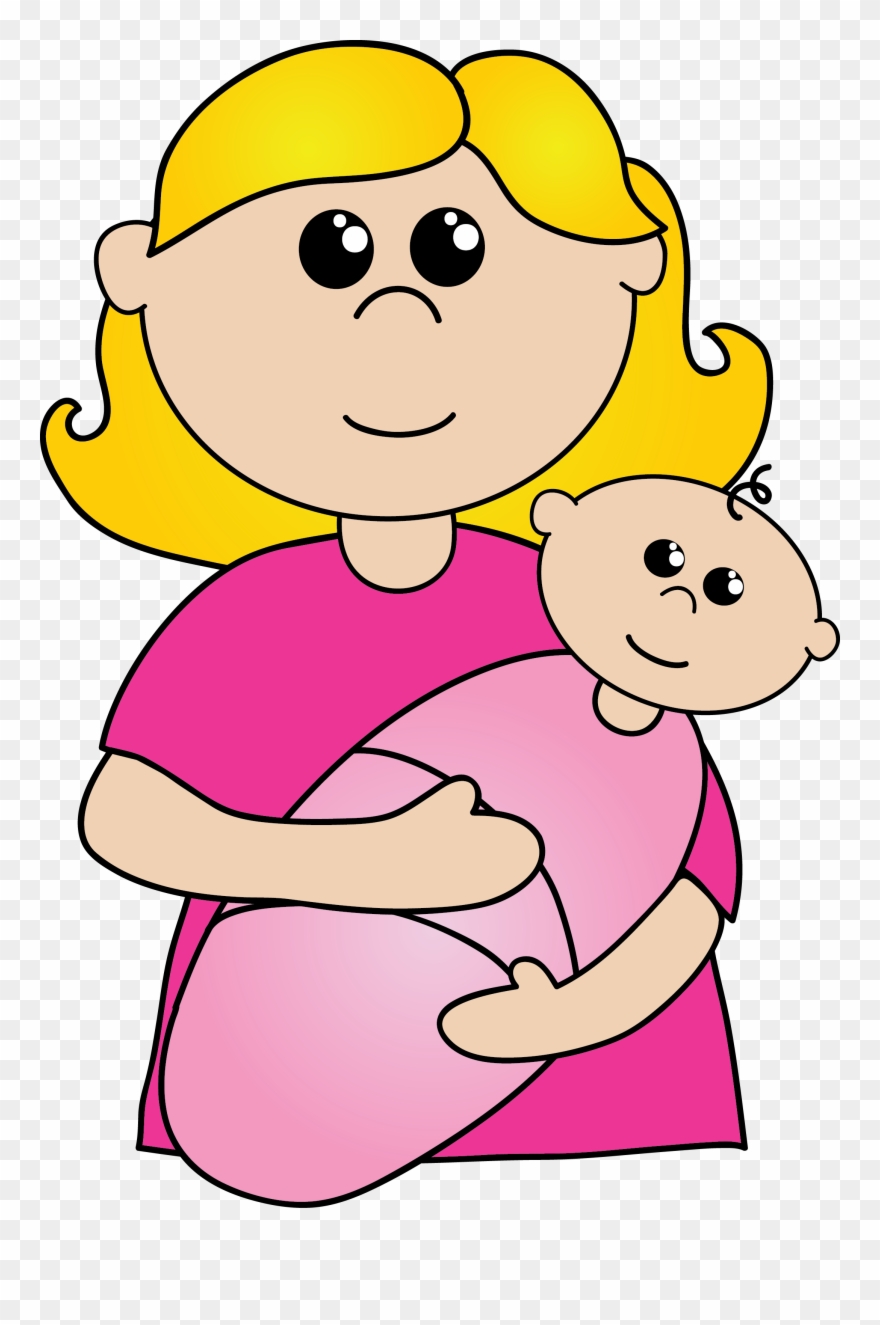 Mom With T Clipart Clipart Mom With T Clipart Clip - Mother Clipart - Png Download