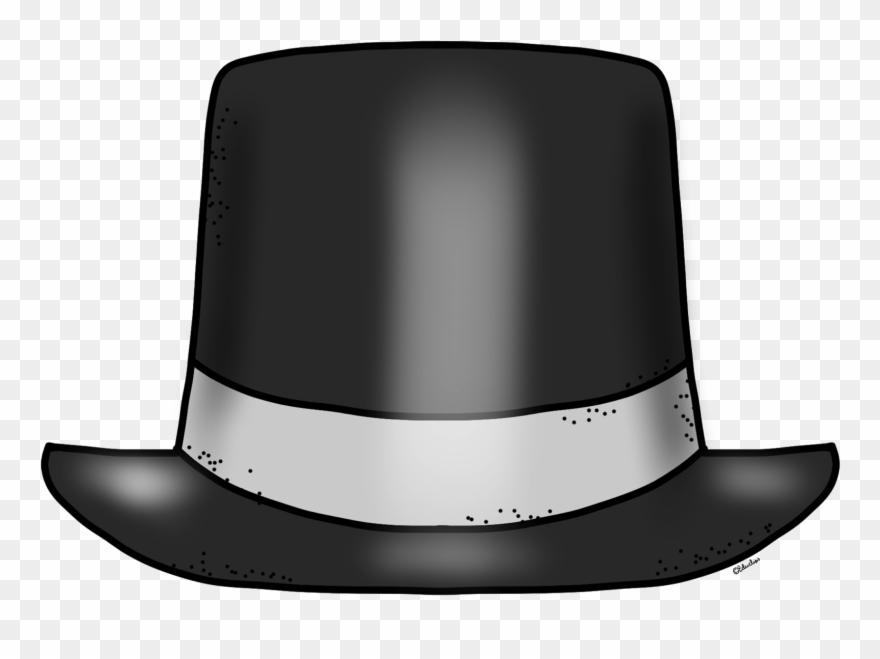 {free} Blank New Year Top Hat Clip Art - Happy New Year Hat Clipart Png Transparent Png