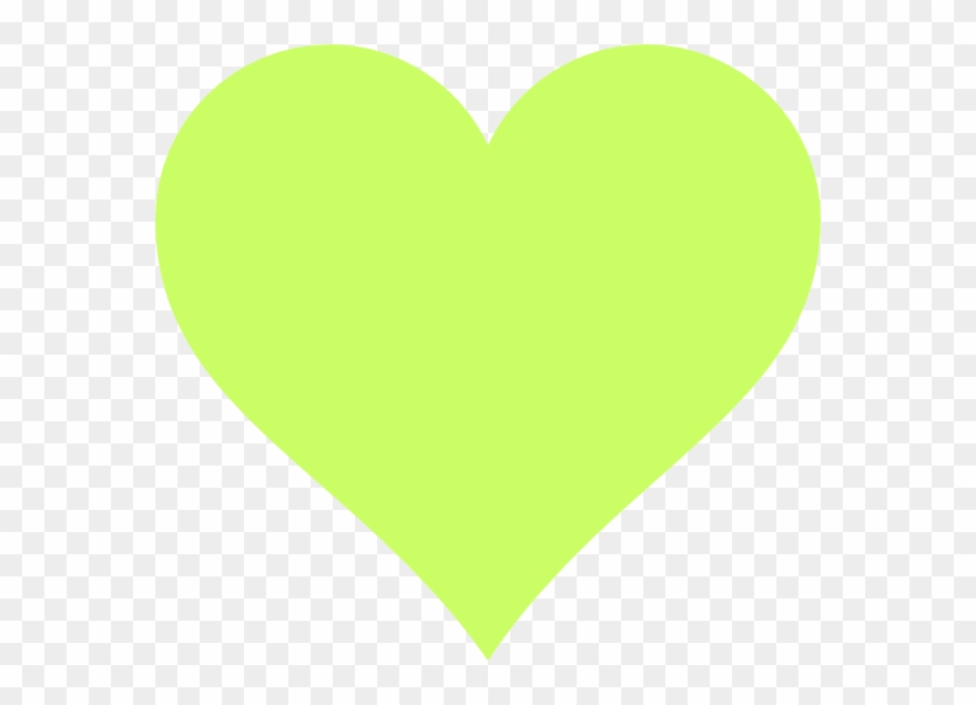 Heart - Large Yellow Heart Clipart