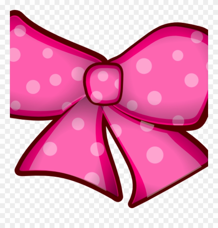 Download Hair Bow Clip Art Clipart Clip Art Heart - Mickey Mouse Pink Bow - Png Download