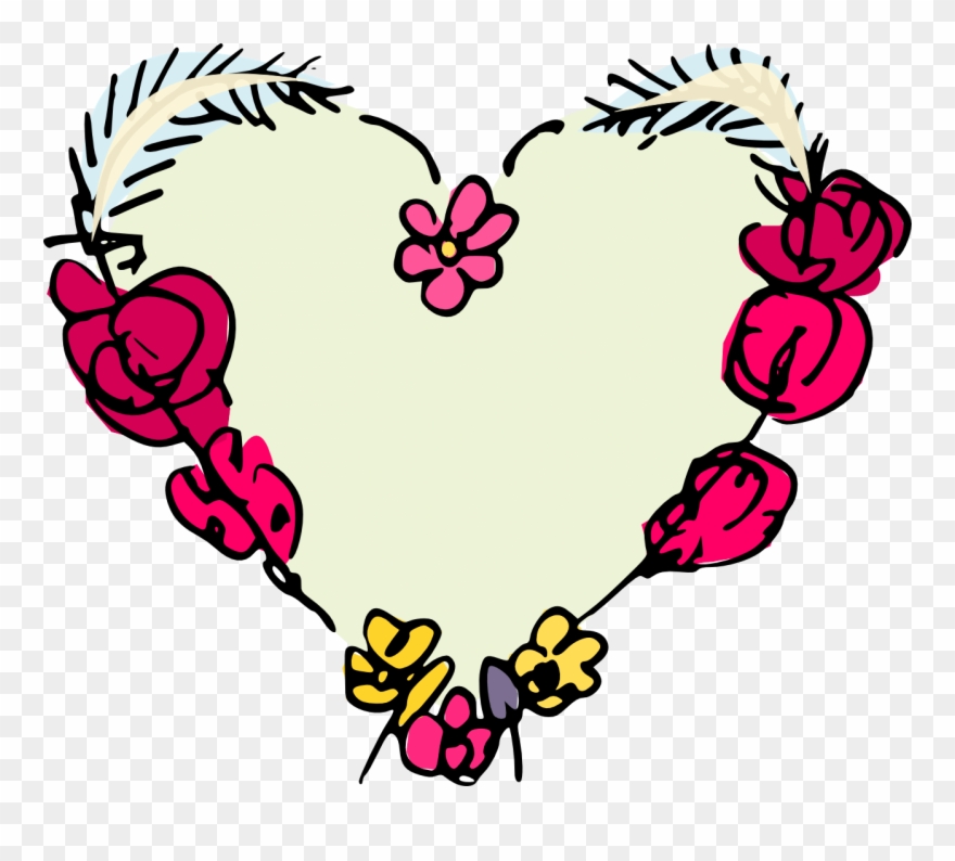 February Heart Clipart For School - Love Cliparts On Birthday - Png Download