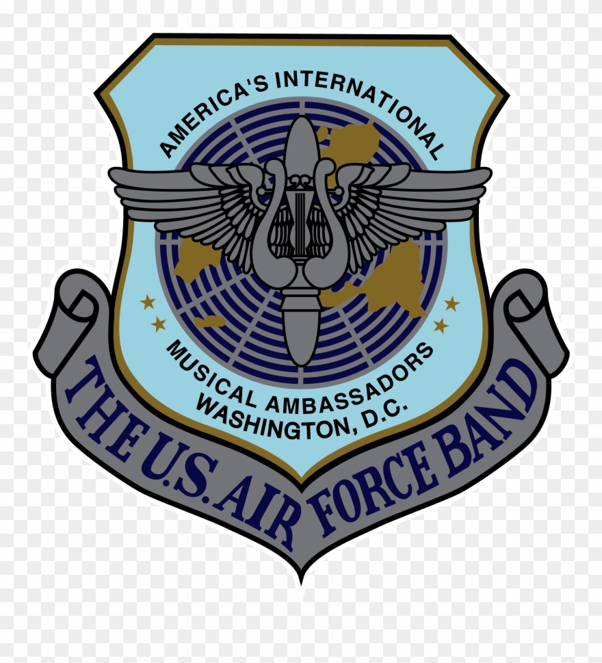 Us Air Force Logo Clip Art - United States Air Force Band - Png Download