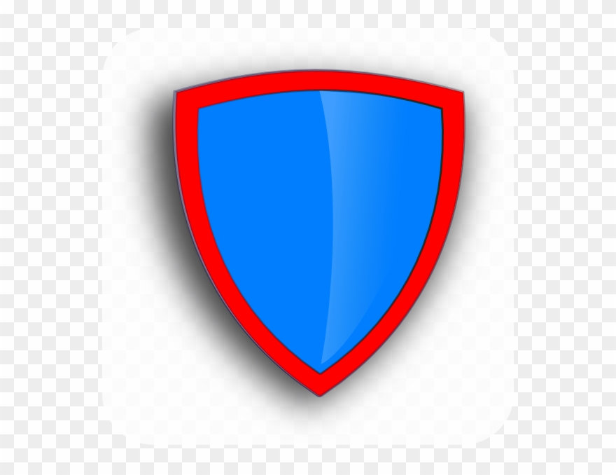 Logo - Blue And Red Shield Png Clipart