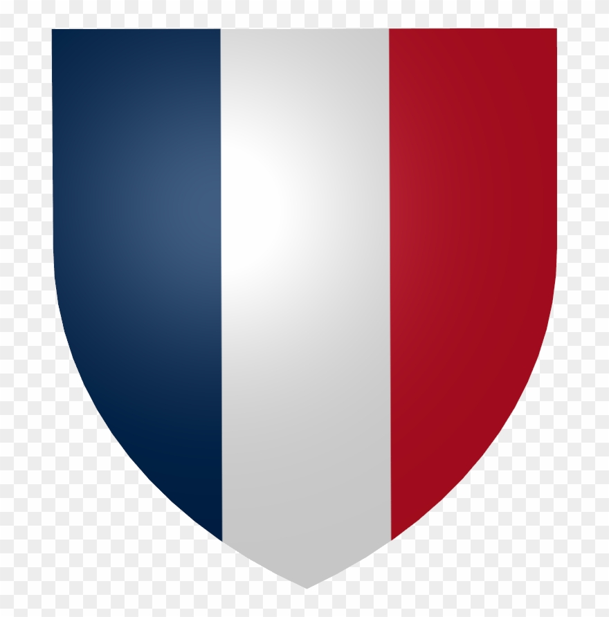 Download French Flag Shield Png Clipart Flag Of France - French Shield Coat Of Arms Transparent Png