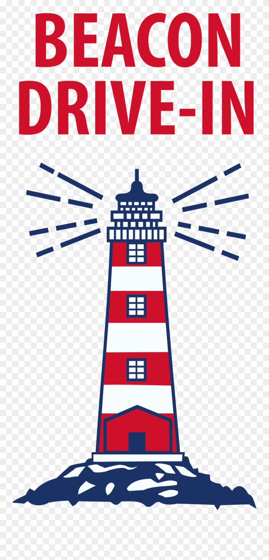 Lighhouse Clipart Labor Day - Beacon Drive In Logo - Png Download