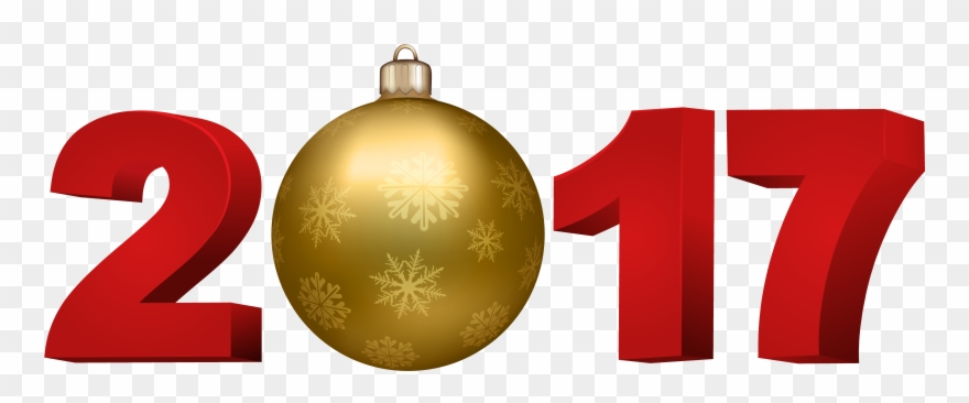 Clipart Bonne Année 2017 - Png Download