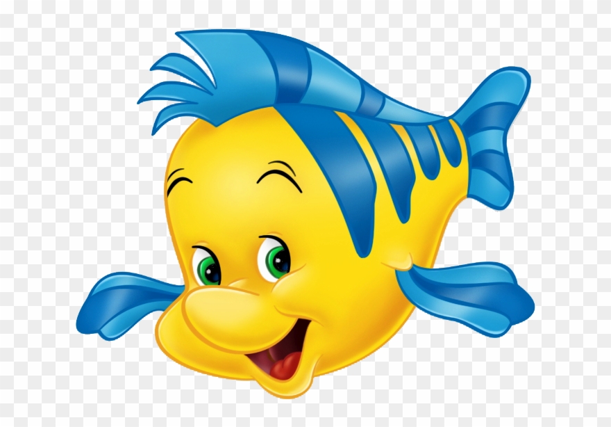 Download Picture Library Stock Ariel Transparent Flounder Little Mermaid Flounder Png Clipart
