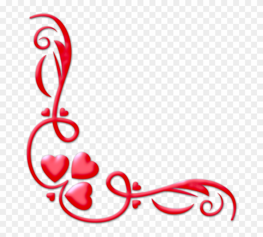 Valentine Corner Cliparts - Portable Network Graphics - Png Download