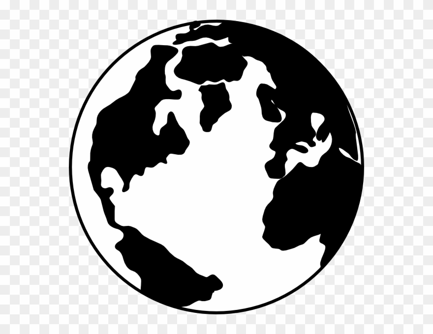 Earth Clipart Silhouette - Change You Wish To See - Png Download