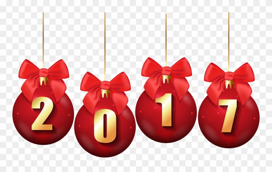 Christmas 2017 Clipart - Png Download