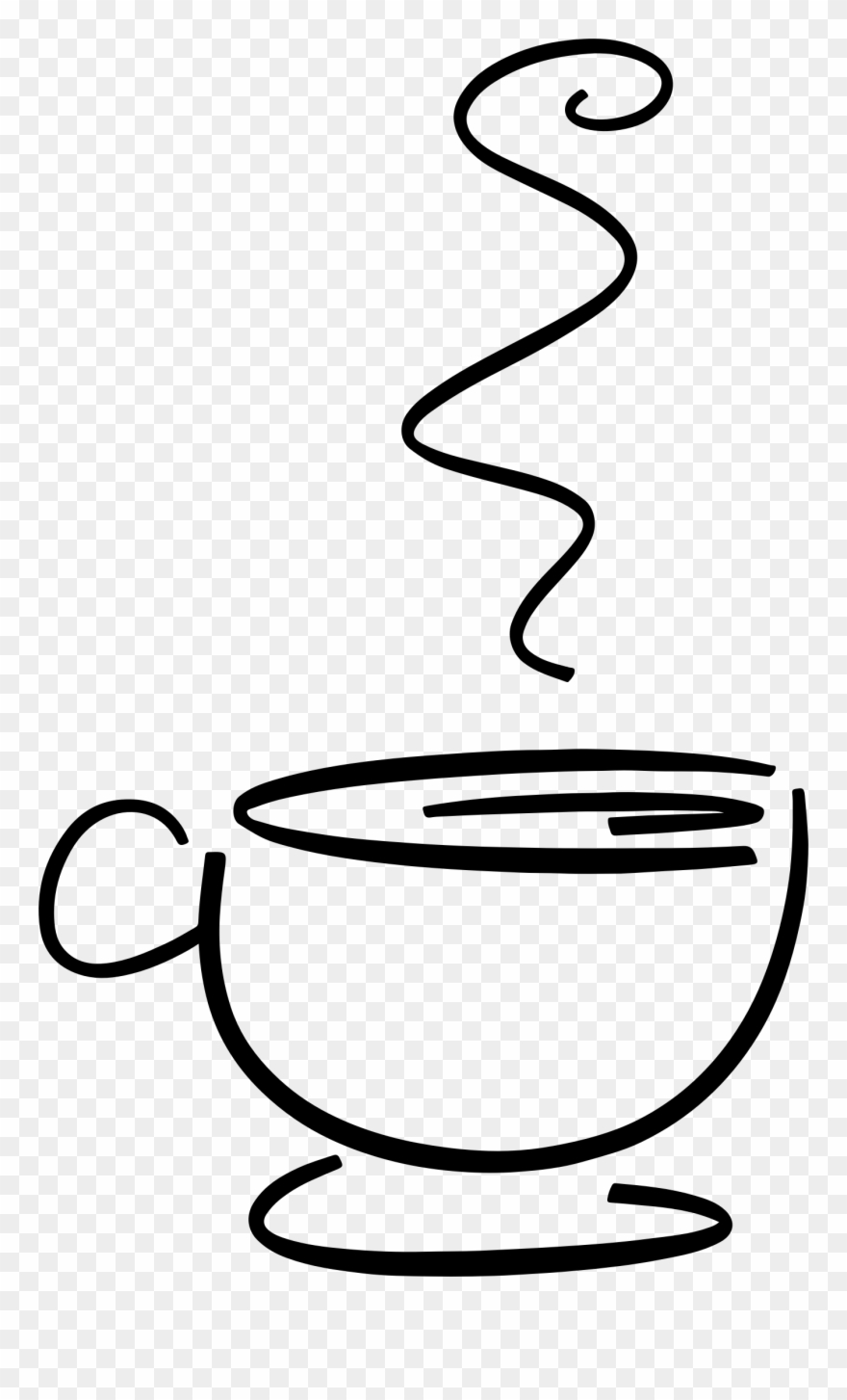 Coffee - Kawa Rysunek Clipart