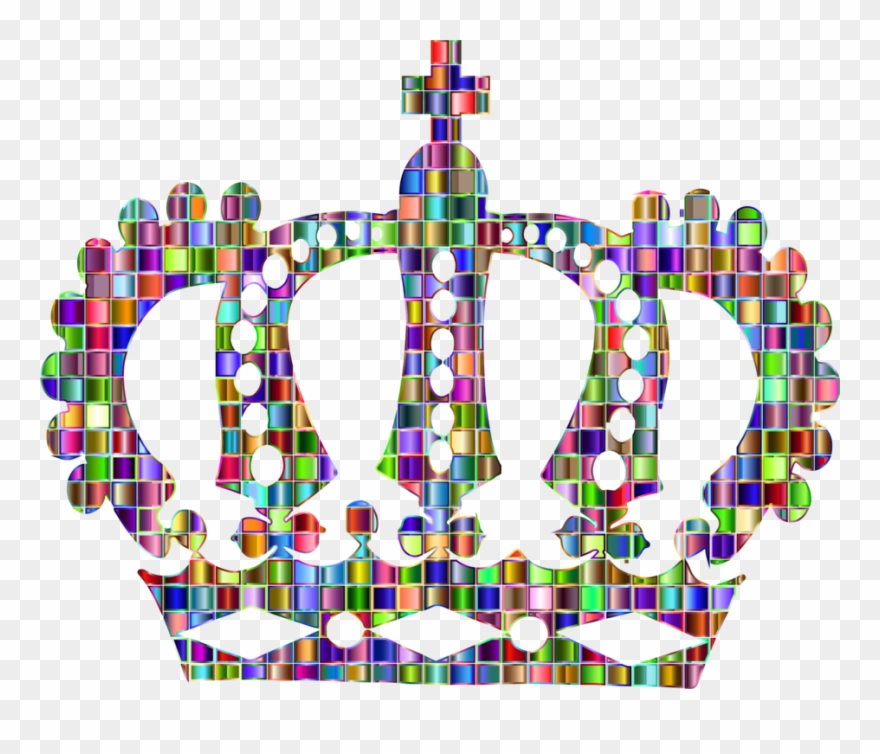 Crown Of Queen Elizabeth The Queen Mother Computer - Colorful Crown Png Clipart