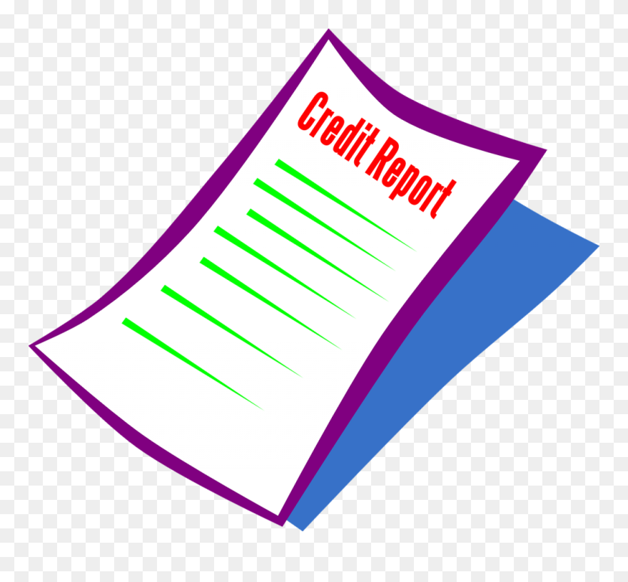 36 Million Americans Are Afraid To Check Their Credit - Credit Report Clip Art - Png Download
