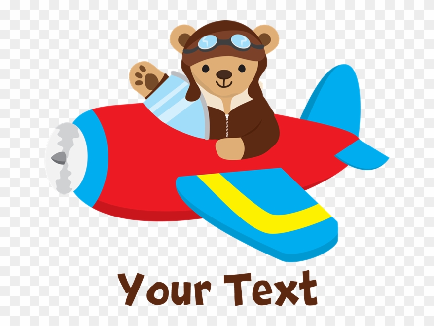 Favorite - Pilot Teddy Bear Clipart - Png Download