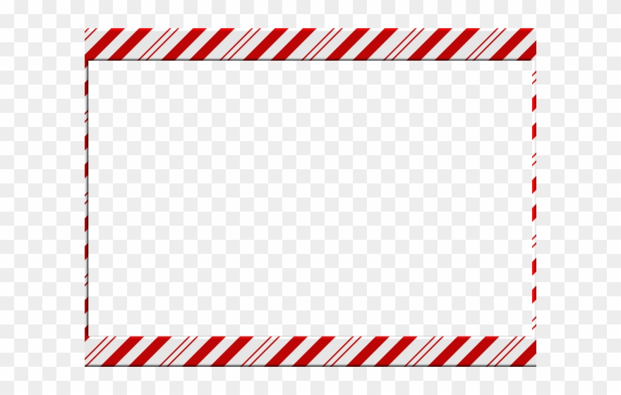 Free Candy Cane Border Clipart