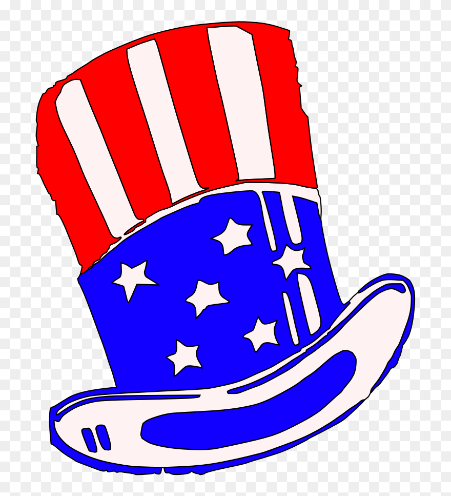 Uncle Sam Clipart President Hat - Yankee Doodle Dandy Hat - Png Download