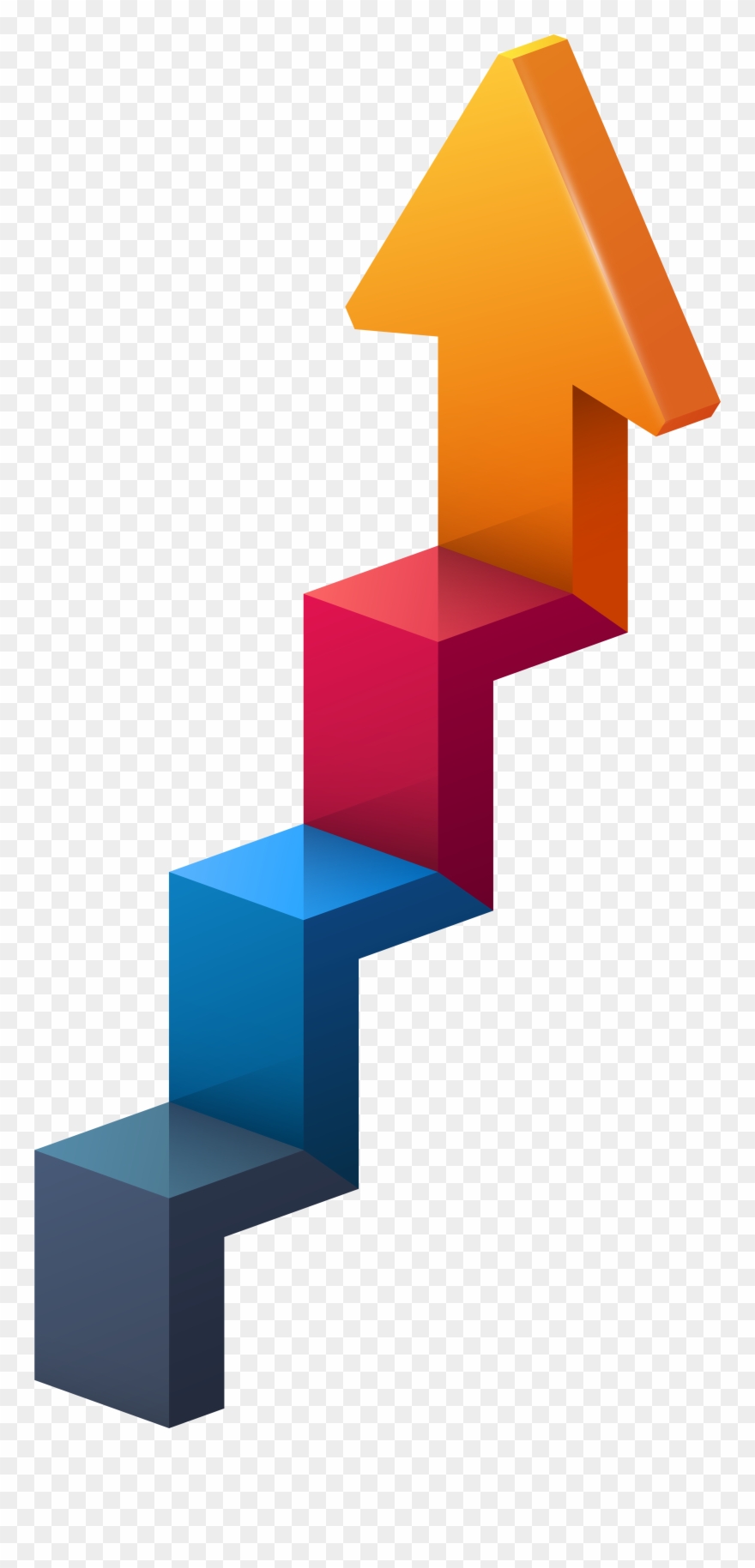 Stairs Arrow Transparent Png Clip Art Image Gallery - Stair Arrow Png