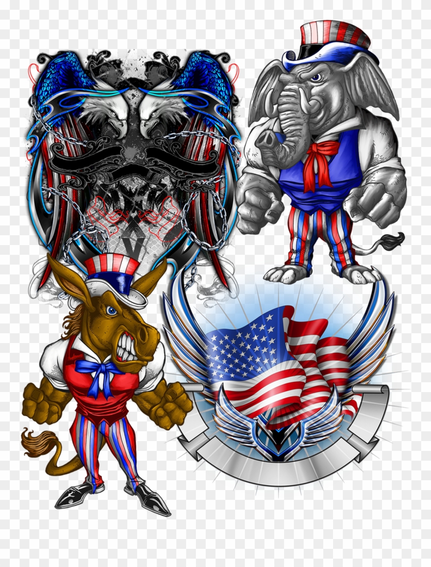 Just In Time For Patriotic U Clipart
