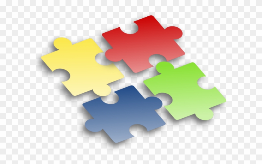 Puzzle Clipart Background - Puzzle Pieces No Background - Png Download