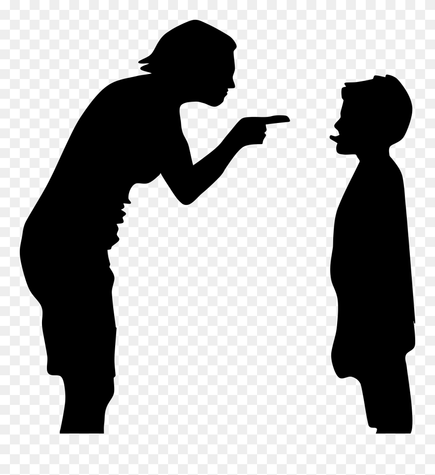 Download Parent Silhouette Clipart Parent Clip Art - Parent Silhouette - Png Download