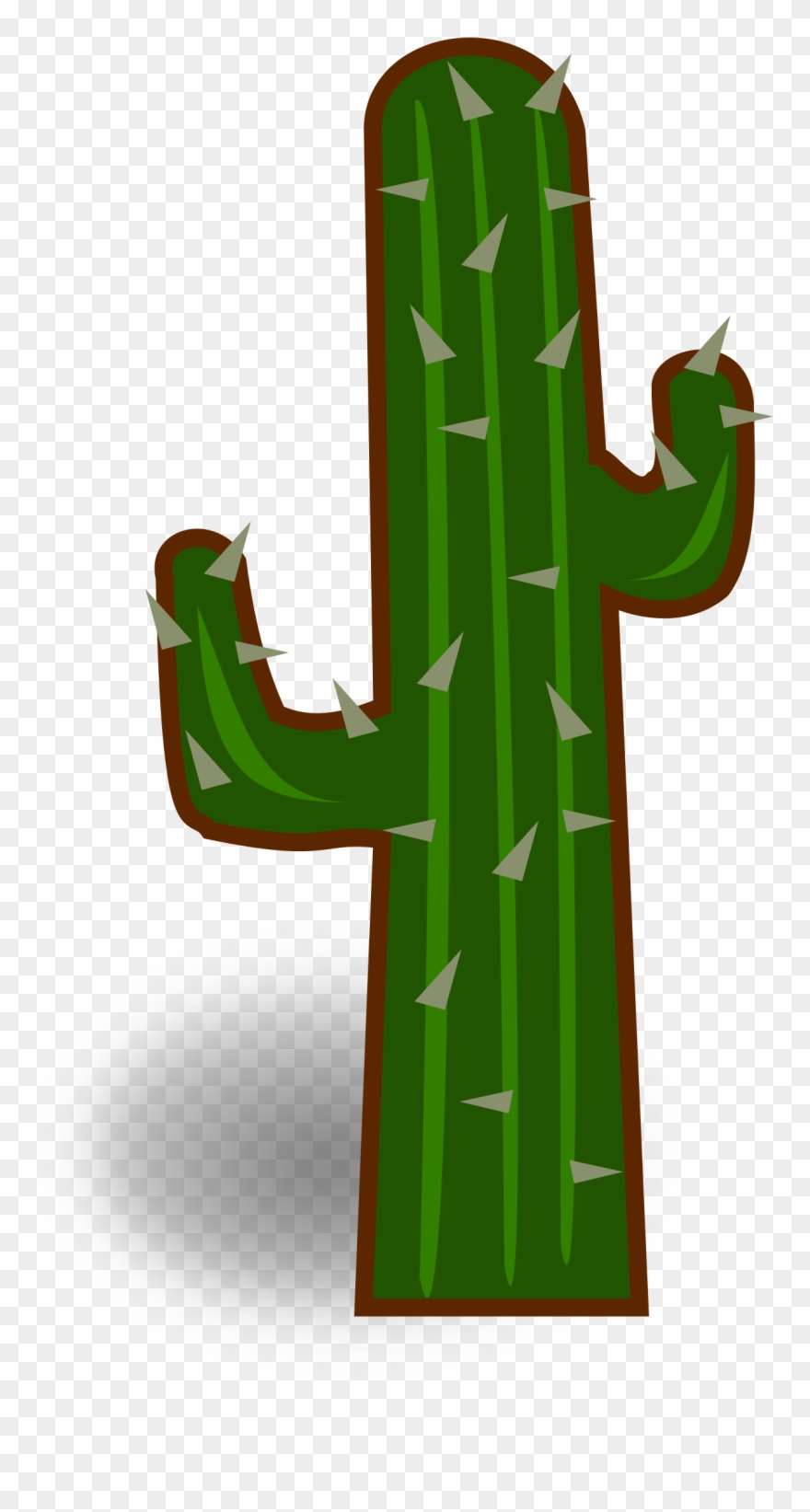 Cactus Clip Art Mart - Transparent Background Cactus Clipart - Png Download