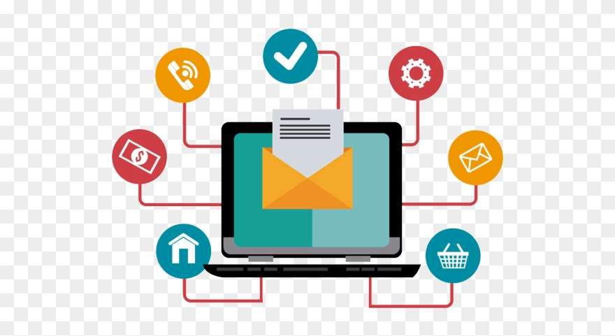 Email Marketing Campaign For Online Success Boss Day - Digital Marketing Campaign Png Clipart