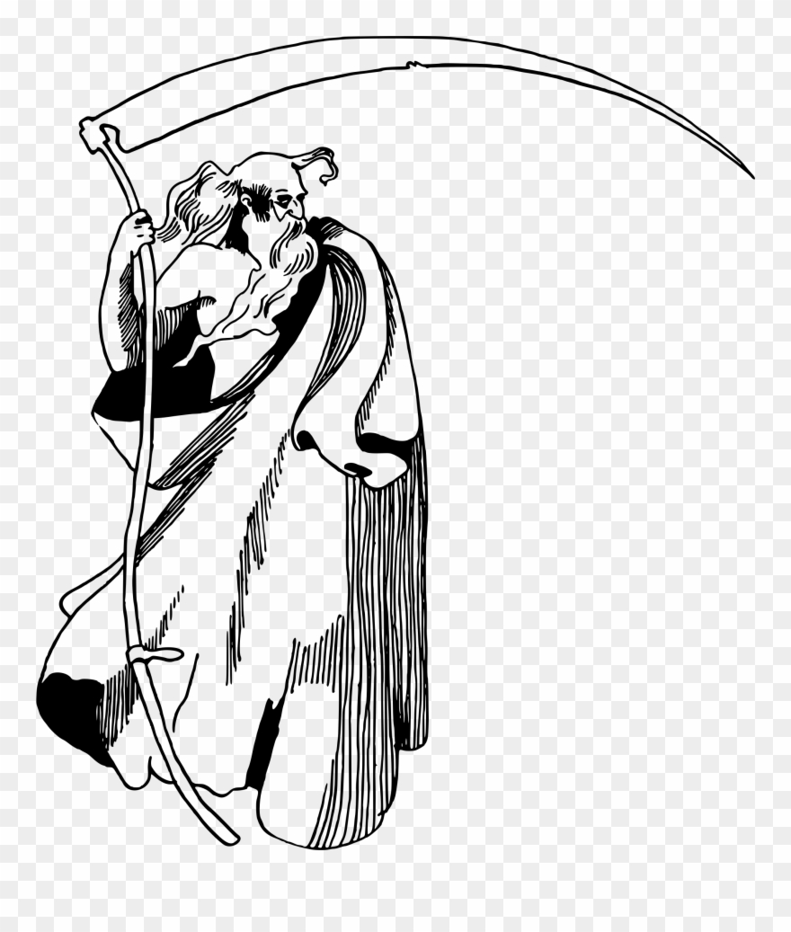 Big Image - Father Time Transparent Clipart