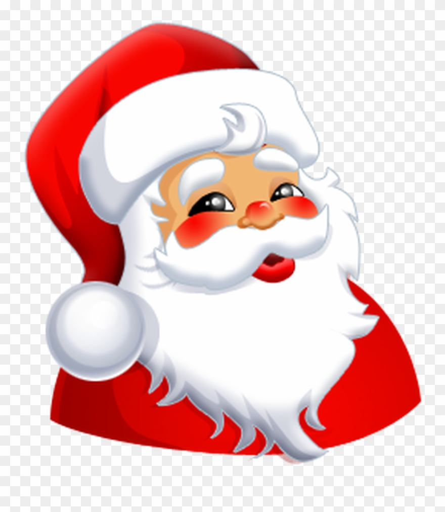 St Thomas More Catholic Primary School - Santa Claus Round Ornament Clipart