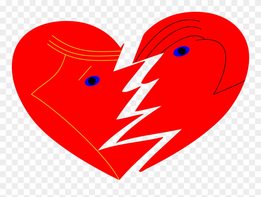 Real Heart Broken Heart Free Pictures On Pixabay Clipart - Patah Hati Png Transparent Png