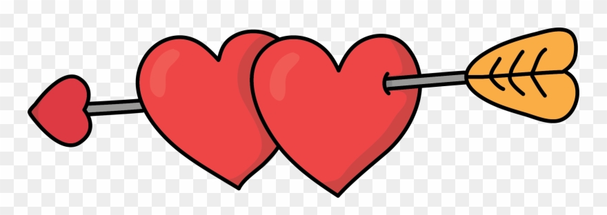 Free Download Best On - Love Arrows Clip Art - Png Download
