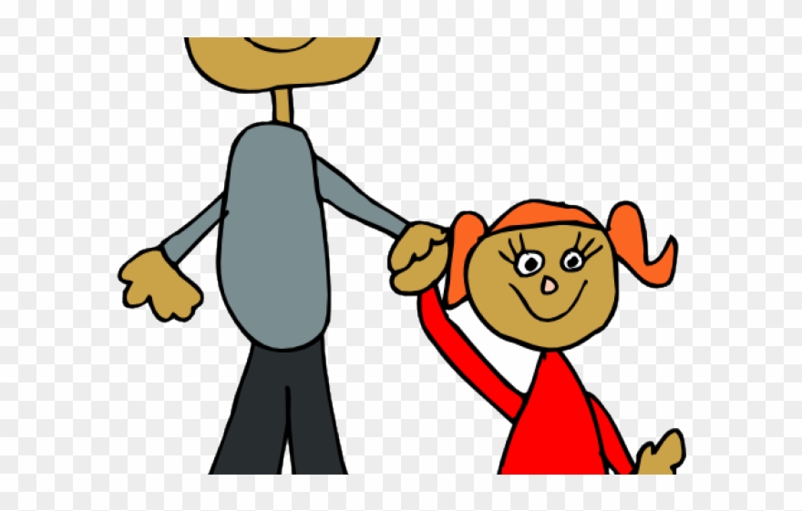 Father Daughter Clipart - Poem On Father In Hindi - Png Download