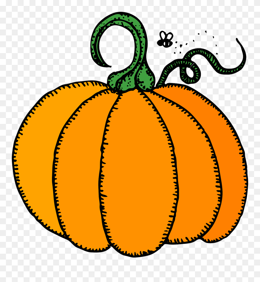 Com Free Vector Pumpkin Clip Art - Pumpkin Clipart - Png Download