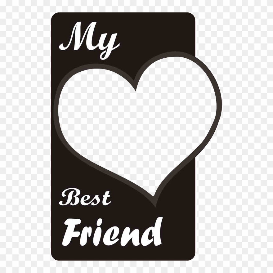 Heart Clipart Friend - Heart For Best Friend - Png Download