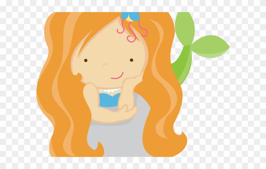 Mermaid Clipart Art Deco - Mermaid Birthday Party - Png Download