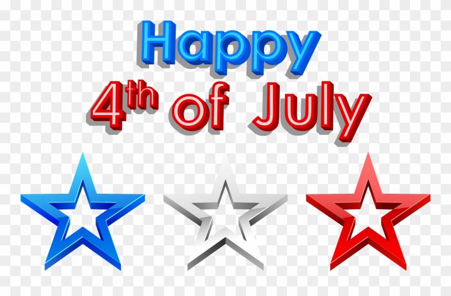 Free Clipart Images 4th Of July - Happy 4th Of July Png Transparent Png