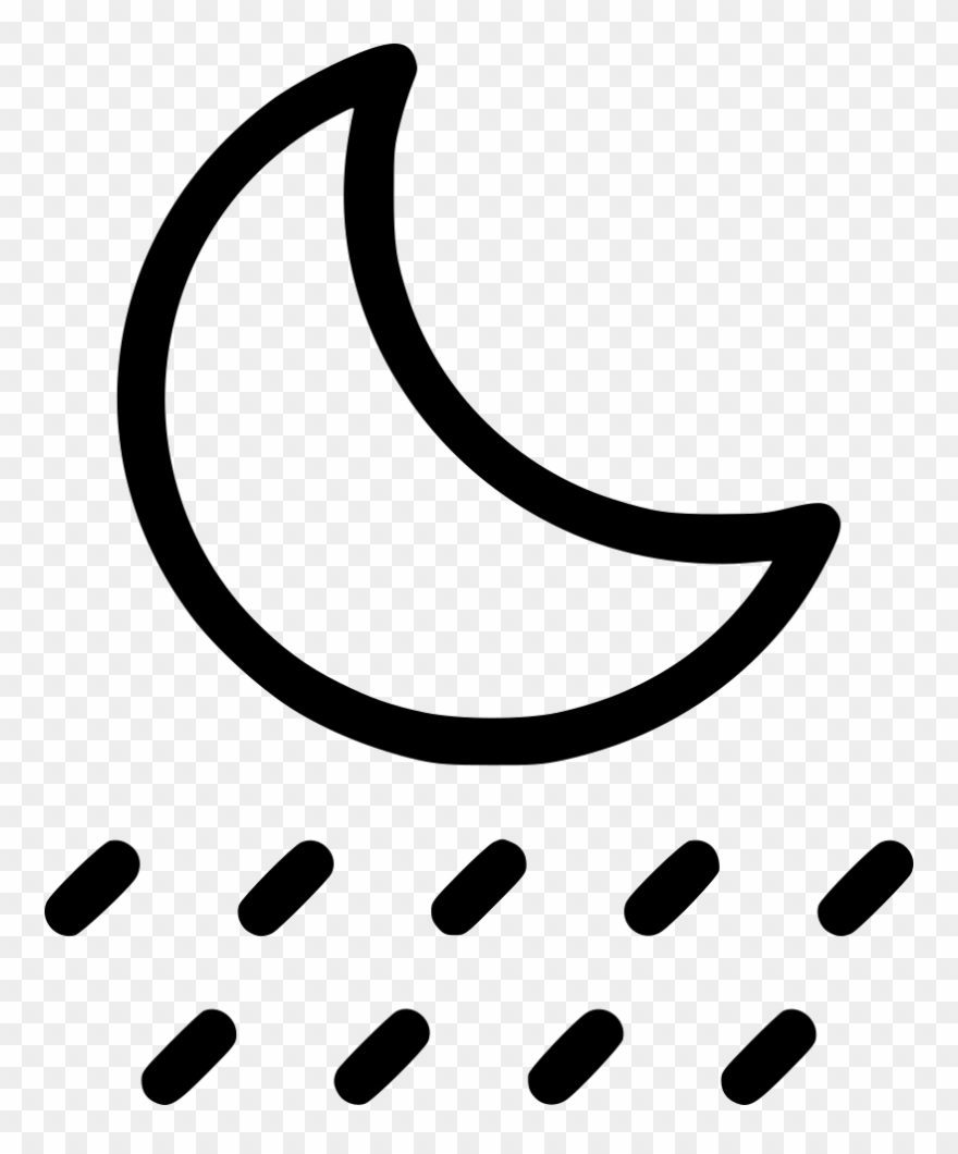 Clipart Rain Rainfall - Rain - Png Download