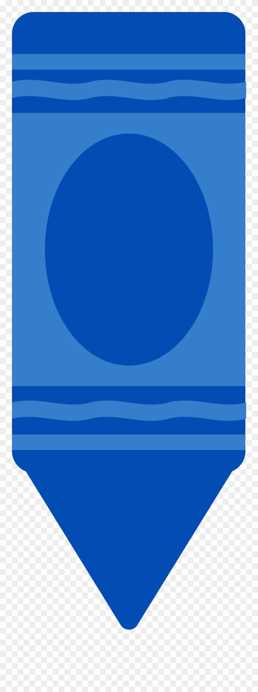 Color Wheel Projects, Blue Crayon, Classroom Door, - Blue Crayon Clip Art - Png Download