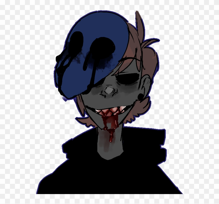 Clip Art Freeuse Library Eyeless Free On Dumielauxepices - Askme Ticci Toby Eyeless Jack - Png Download