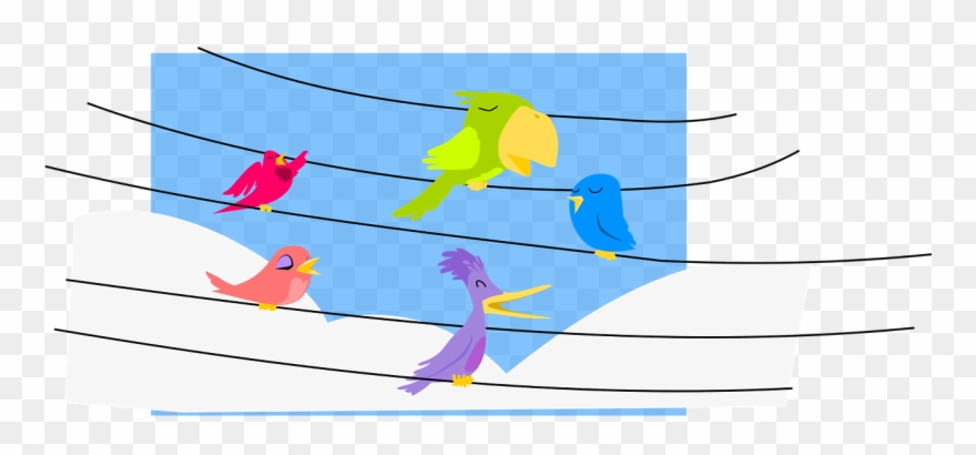Birds 2025632 - Music Clipart