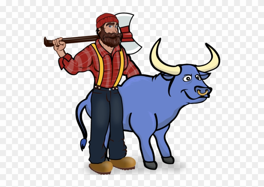 Nd Grade St John The Baptist - Paul Bunyan Clipart Cute - Png Download