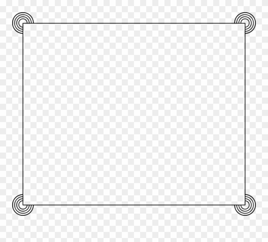 Text Box Border Clip Art Download - Clip Art - Png Download