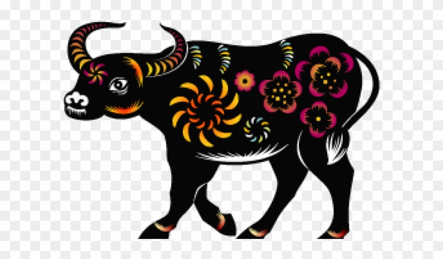 Ox Clipart Buffalo - Vietnamese Zodiac Rat - Png Download