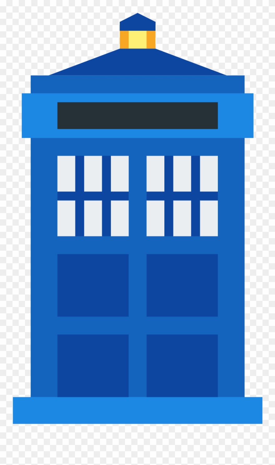 Tardis - Tardis Icon Clipart