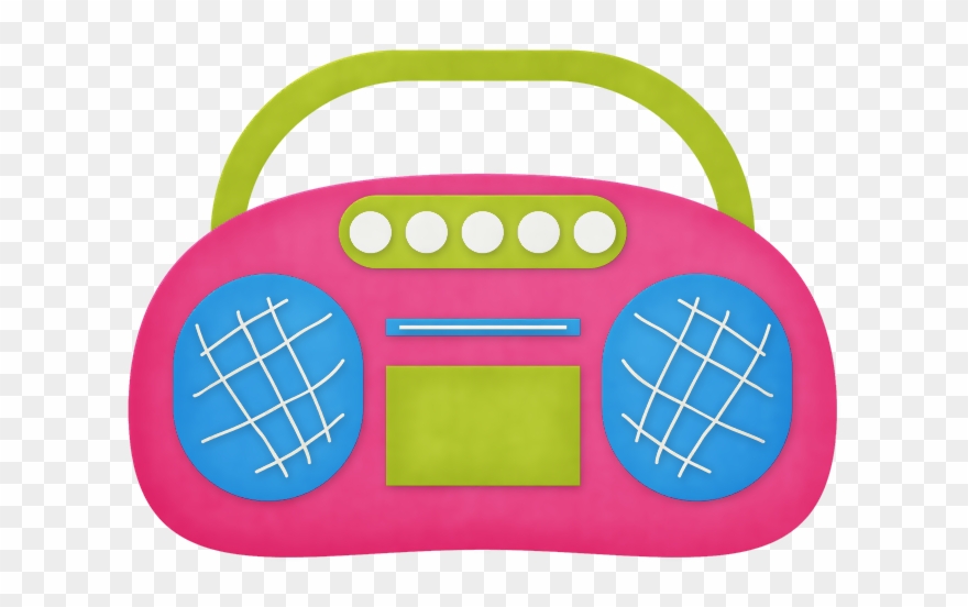 Printable Labels, Printables, Boombox, Music Instruments, - Medios De Comunicacion Animados Clipart