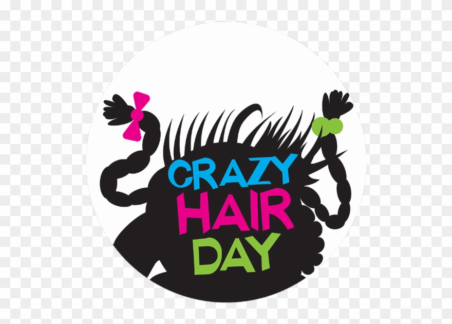 Crazy Hair Day - Crazy Hair Day Png Clip Art Transparent Png