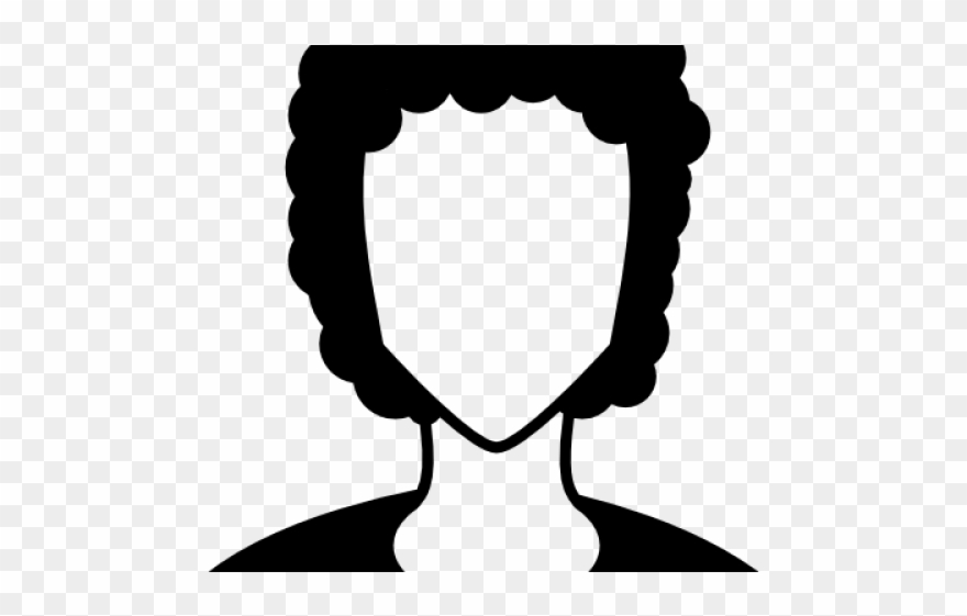 Black Hair Icon Curly Clipart