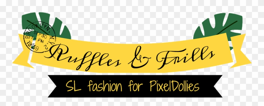 Ruffles And Frills - Trendy Porto Vintages Brooklyn Nyc New York City Mousepad Clipart