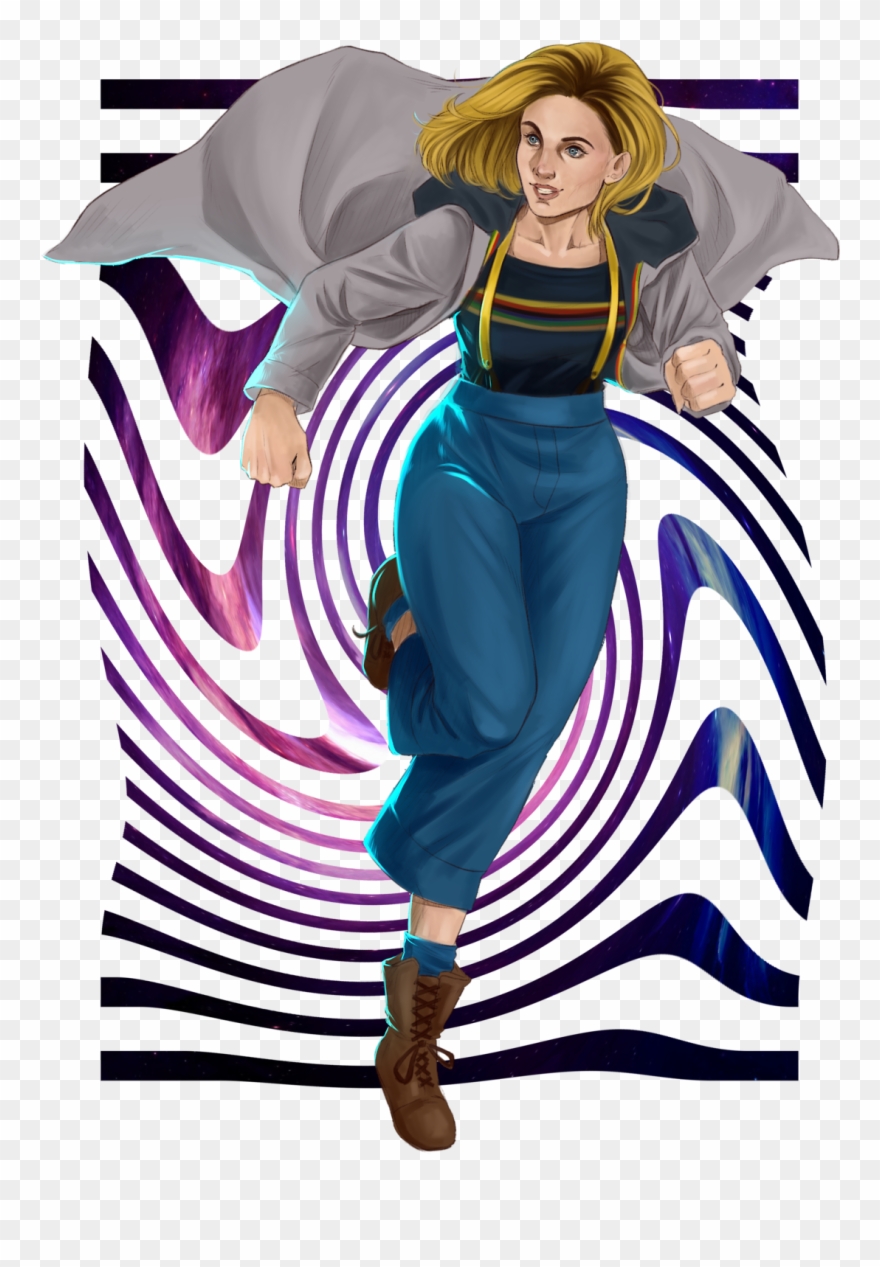 Hello Everyone - Art Doctor Who 13th Doctor Clipart
