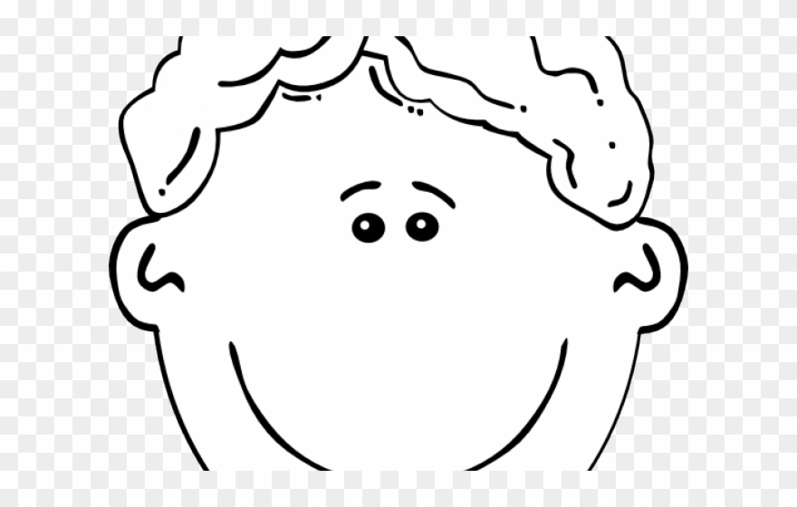 White Hair Clipart Wavy Hair - Clip Art - Png Download