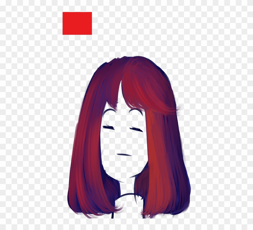 Drawing Hairlines Wild Curly Hair Clip Art Royalty - Hair Paint Tool Sai - Png Download